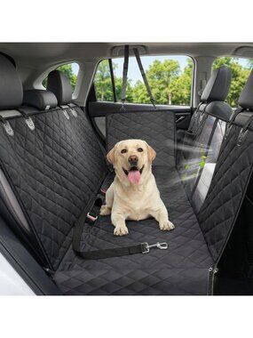 Waterproof Dog Car Seat Cover - Heavy Duty Anti-Scratch Hammock for SUV & Sedan
